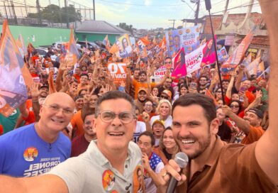 Pesquisa coloca David no segundo turno e resultado ganha as ruas em caminhada na Redenção