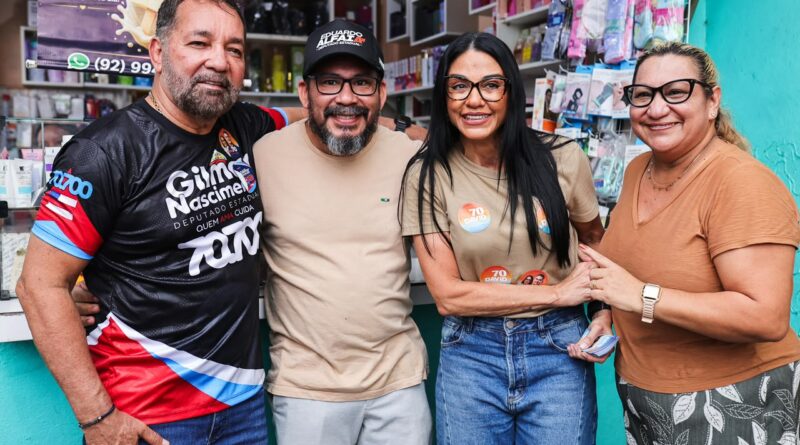 Dra. Shádia reúne apoiadores e reforça mobilização por David Almeida no Parque das Nações