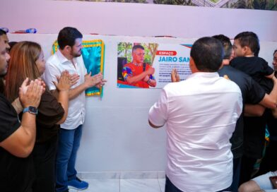 Prefeito Renato Junior inaugura ‘Espaço Multiuso Jairo Santos’ e eterniza legado de servidor