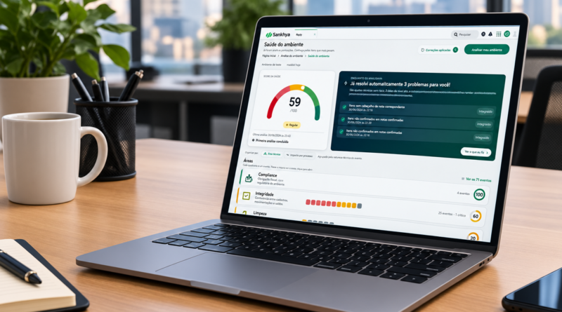 Sankhya lança IA que audita e monitora o ERP continuamente