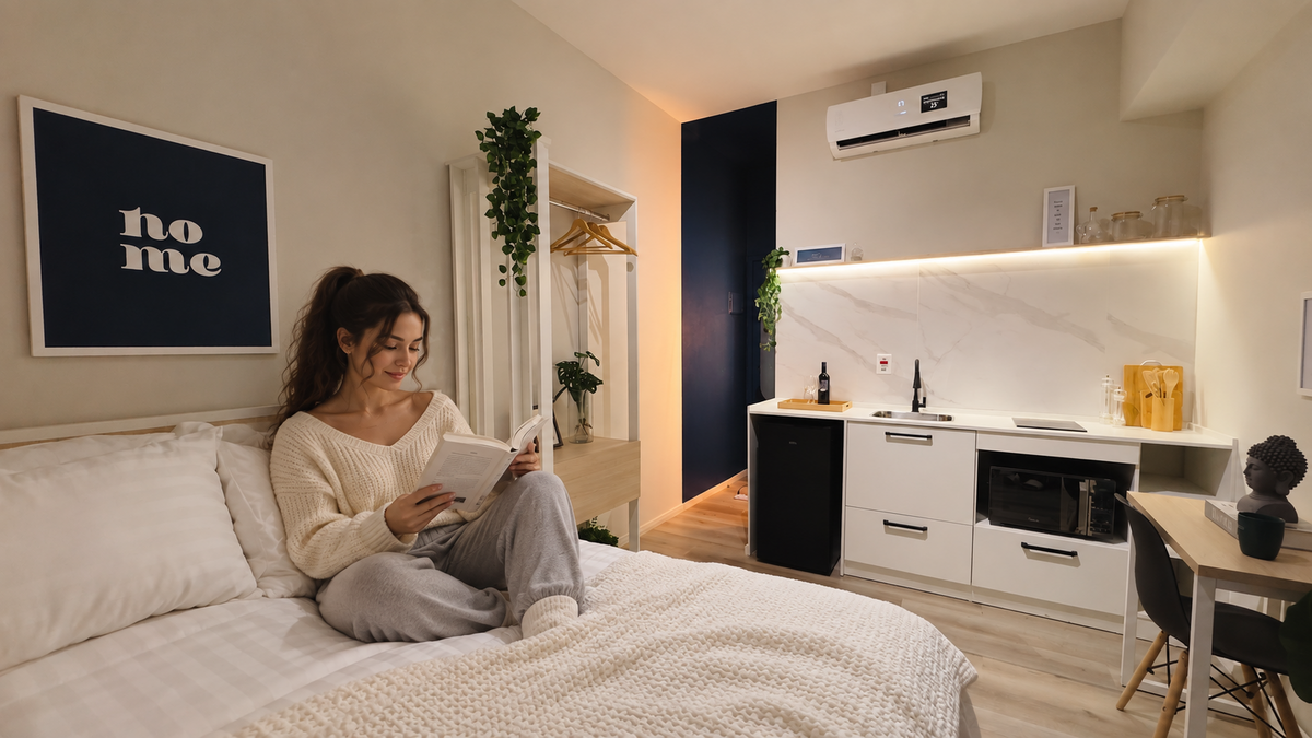 Apê Smart Studios lança moradia mensal na Vila Buarque