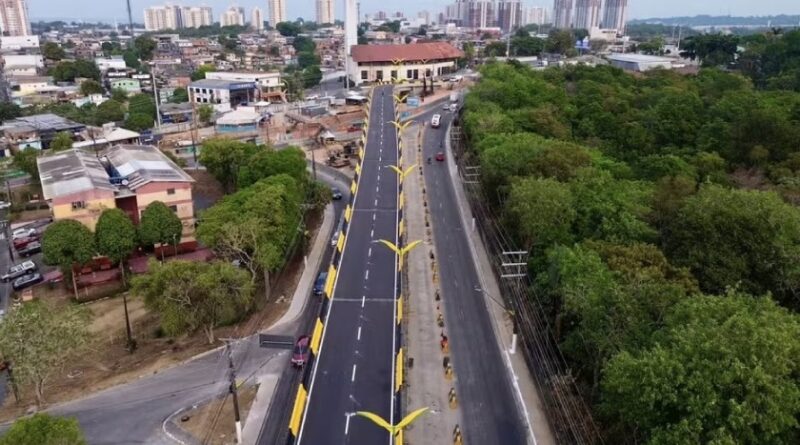 Em nota, a Prefeitura de Manaus informa interdição noturna na alça superior do complexo viário Passarão