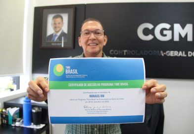 Manaus é a primeira cidade do Amazonas a aderir ao programa de integridade pública da União e recebe o ‘Selo de Ente Participante’