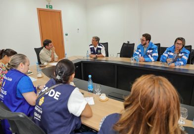 Prefeitura de Manaus reúne com a Força Nacional do SUS e apresenta demandas para reforçar assistência à saúde diante das queimadas e da estiagem que atingem o Amazonas