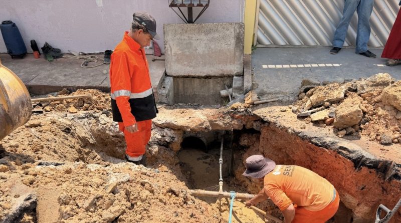 Prefeitura de Manaus recupera mais de 20 metros de drenagem no Parque 10 de Novembro