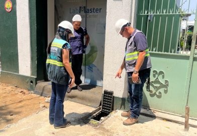 Prefeitura monitora serviços das concessionárias de água e energia no canteiro de obra da primeira Rua Gastronômica de Manaus