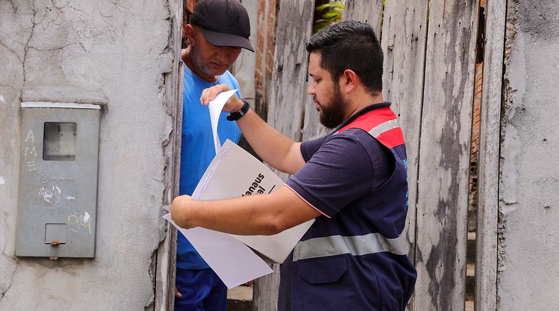 Prefeitura de Manaus realiza mutirão de cadastramento para regularização fundiária no Parque dos Buritis