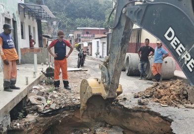 Prefeitura de Manaus recupera drenagem rompida na comunidade Campo Dourado e melhora o escoamento das águas pluviais