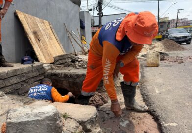 Prefeitura de Manaus desobstrui caixa coletora no São Francisco e reforça prevenção contra alagamentos