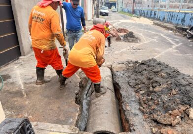 Prefeitura de Manaus recupera drenagem profunda no bairro Petrópolis e atende solicitação de moradores