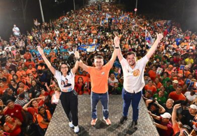 David reúne multidão em último comício do 1ºturno, destaca ação conjunta e apresenta prioridades para o Amazonas