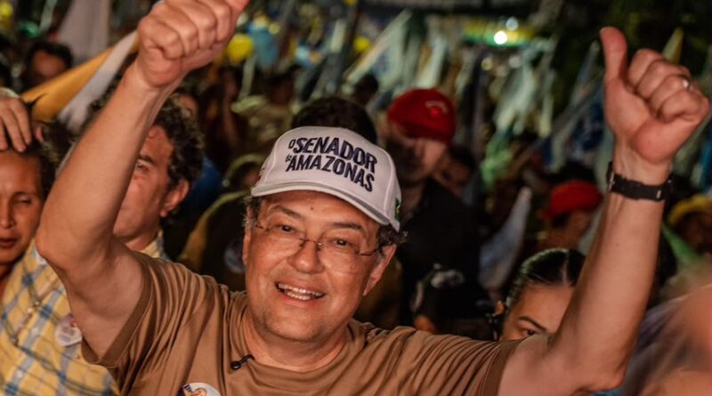 Nova pesquisa a dois dias da eleição: Eduardo Braga chega a 48,9% na primeira escolha e lidera em Manaus e no interior, aponta DMP