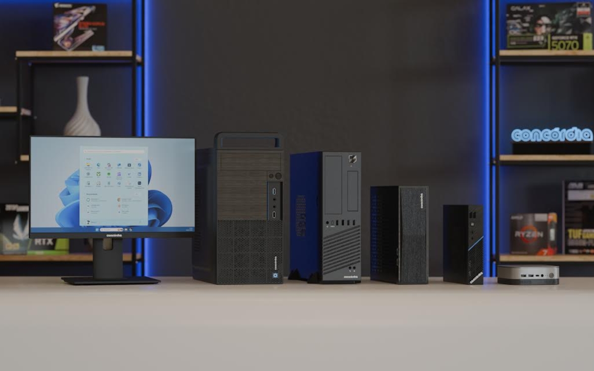 Desktops mantêm vantagem sobre notebooks em postos fixos