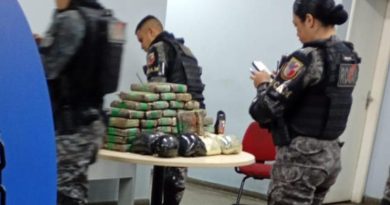 Após denúncia anônima, polícia apreende 49 kg de drogas no Manauzinho